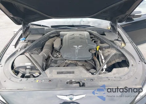 2017 Genesis G80 3.8 из США, поврежденный, VIN KMHGN4JEXHU205813